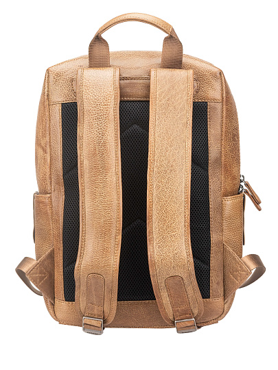 Рюкзак Dr. Koffer из натуральной кожи коричневый