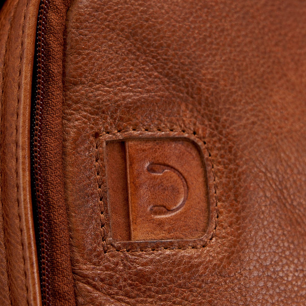 Рюкзак Dr.Koffer из натуральной кожи светло-коричневый