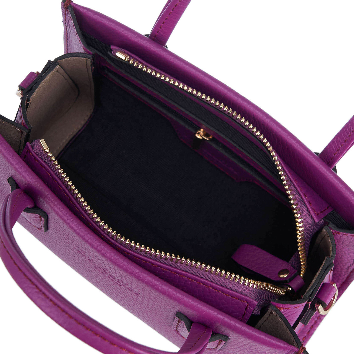 Женская сумка Dr. Koffer из натуральной кожи розовая