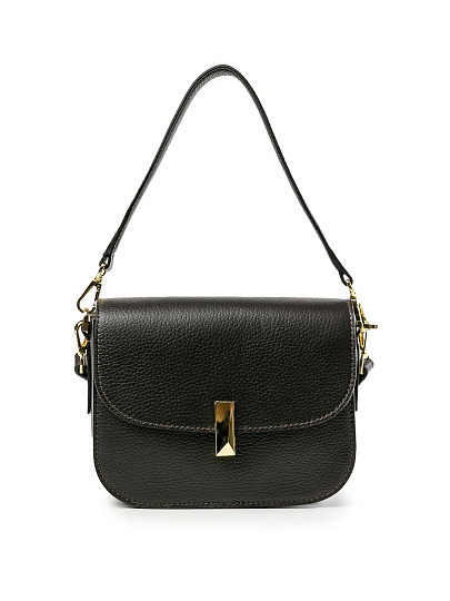 Женская сумка Dr.Koffer из натуральной кожи темно-коричневая