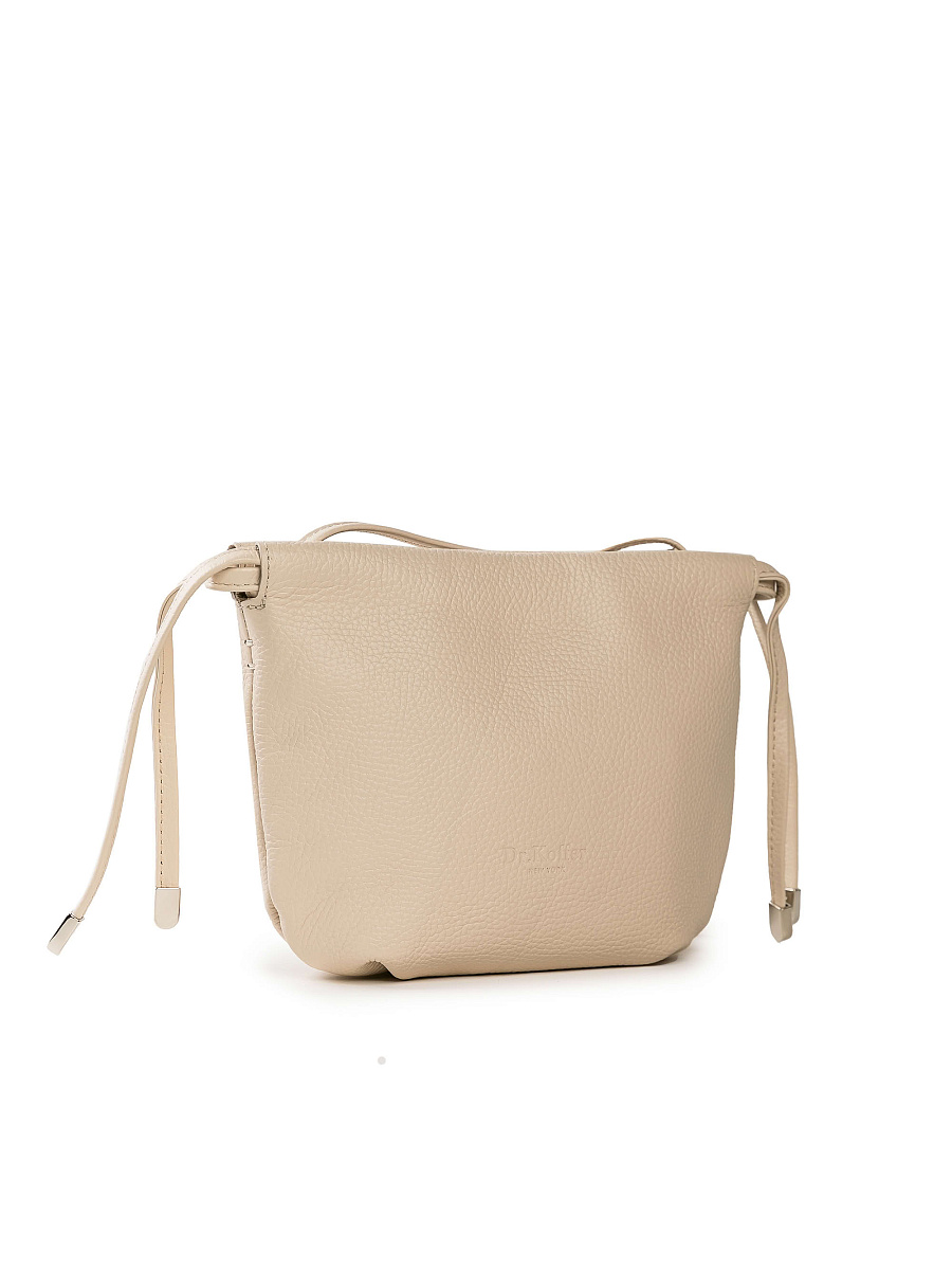 Женская сумка Dr. Koffer из натуральной кожи белая