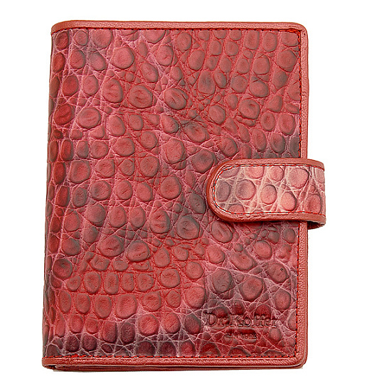 Обложка для паспорта/автодок из натуральной кожи Dr. Koffer