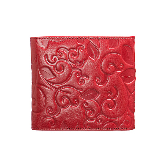 Портмоне Dr.Koffer из натуральной кожи красное