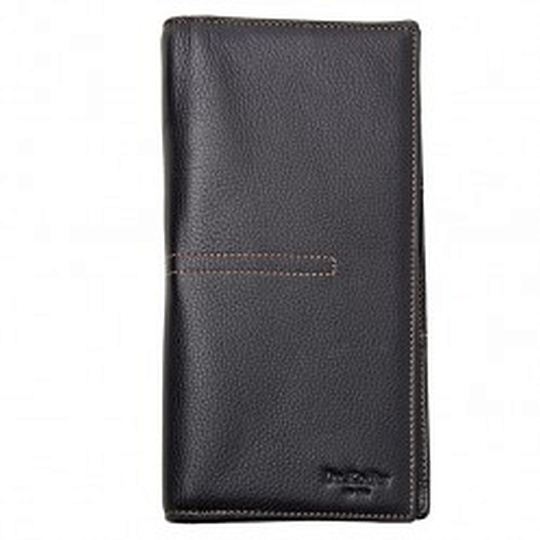 Портмоне Dr.Koffer из натуральной кожи черное