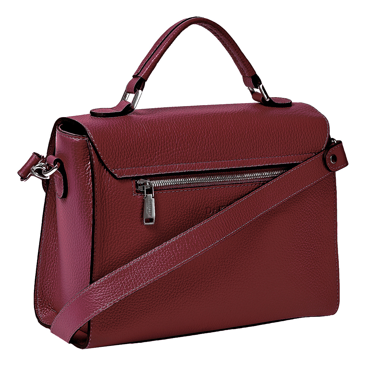 Бордовый сэтчел Dr. Koffer 5660S-03