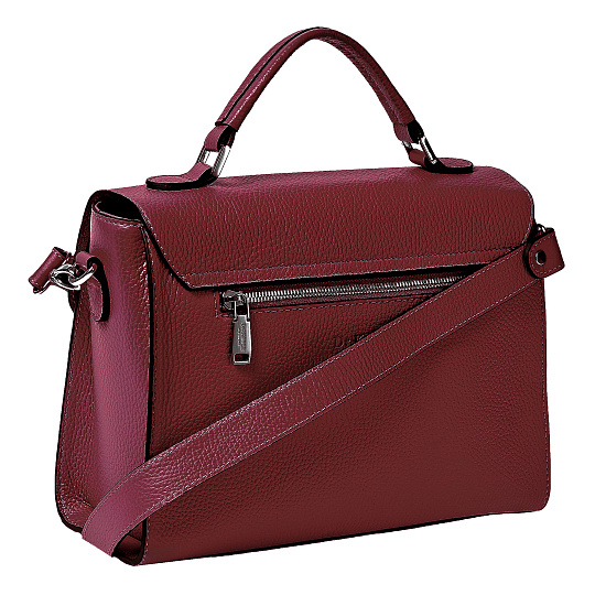 Бордовый сэтчел Dr. Koffer 5660S-03