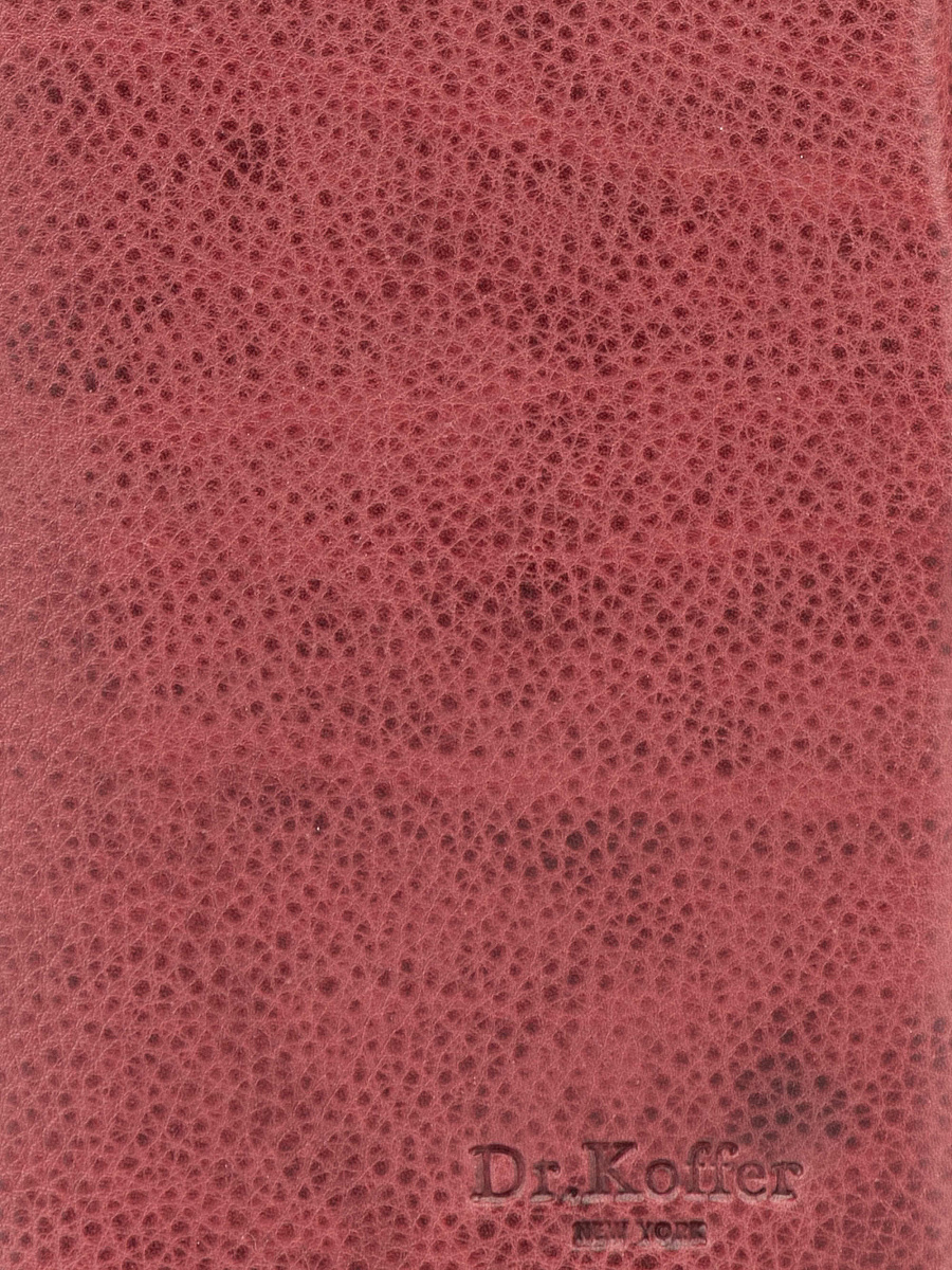 Кошелек Dr.Koffer из натуральной кожи бордовый