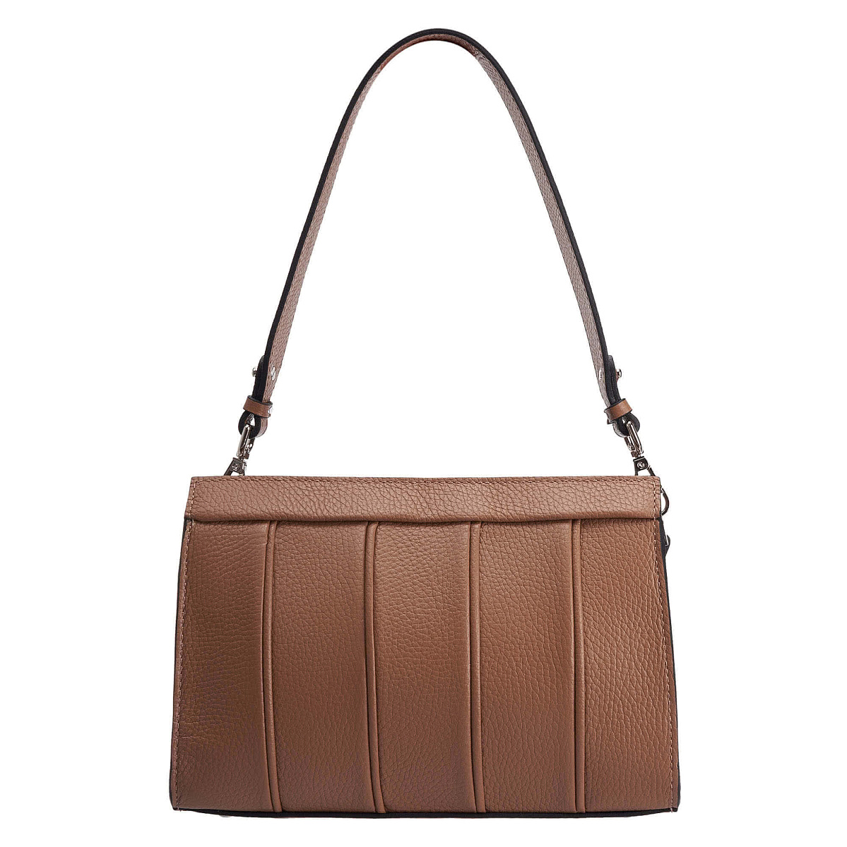 Женская сумка Dr. Koffer из натуральной кожи коричневая