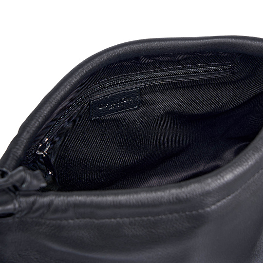 Женская сумка Dr.Koffer из натуральной кожи чёрная