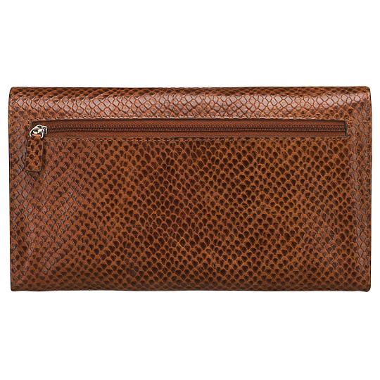 Сумка барсетка из натуральной кожи Dr. Koffer коричневая