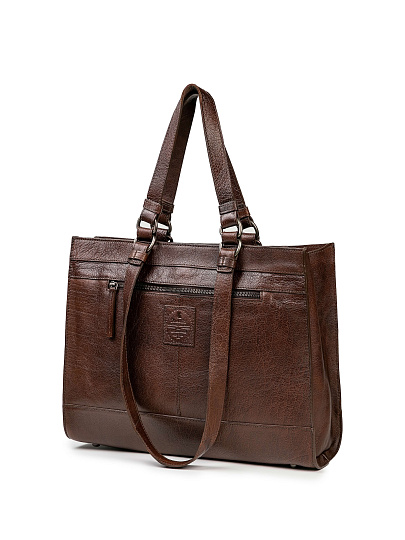 Сумка для документов Dr.Koffer из натуральной кожи