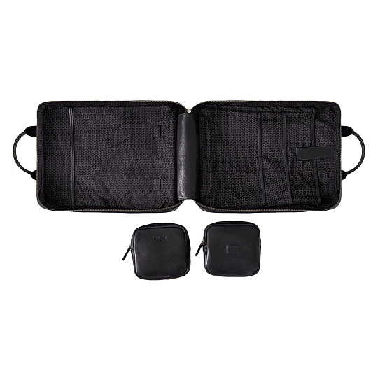 Рюкзак Dr.Koffer из натуральной кожи черный