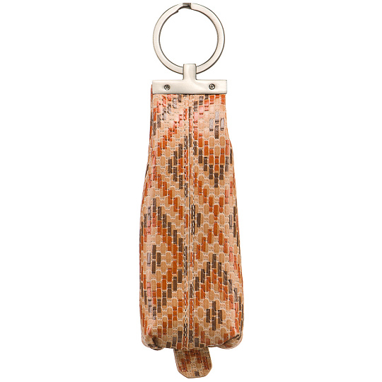 Ключница Dr.Koffer из натуральной кожи светло-коричневая