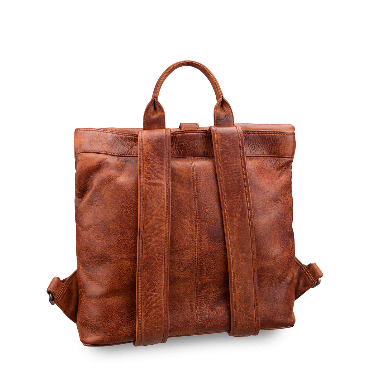 Рюкзак Dr.Koffer из натуральной кожи светло-коричневый