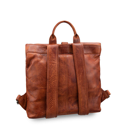 Рюкзак Dr.Koffer из натуральной кожи светло-коричневый