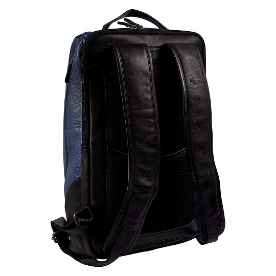 Рюкзак Dr.Koffer из натуральной кожи синий