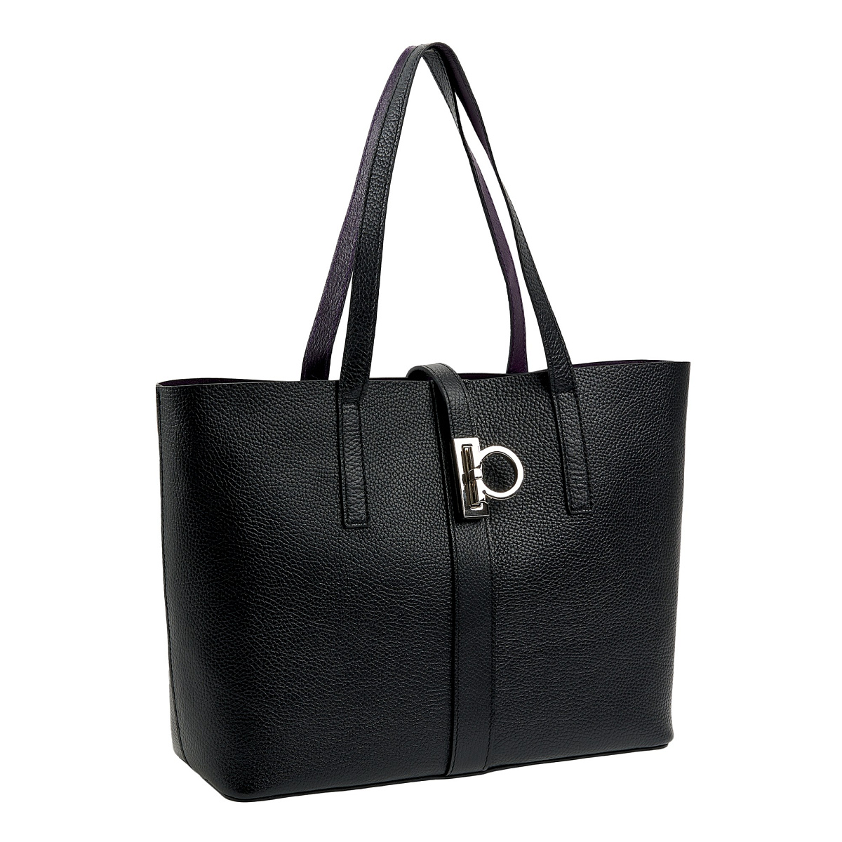 Женская сумка Dr. Koffer из натуральной кожи черная