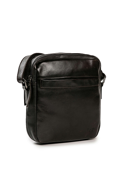 Сумка через плечо Dr.Koffer из натуральной кожи коричневая