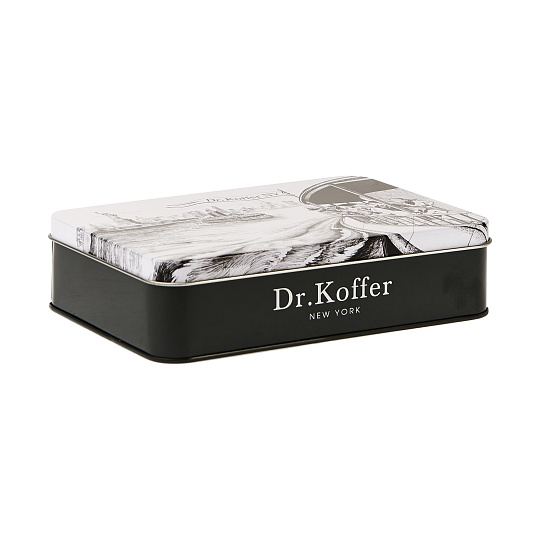 Обложка для паспорта/автодок из натуральной кожи Dr. Koffer