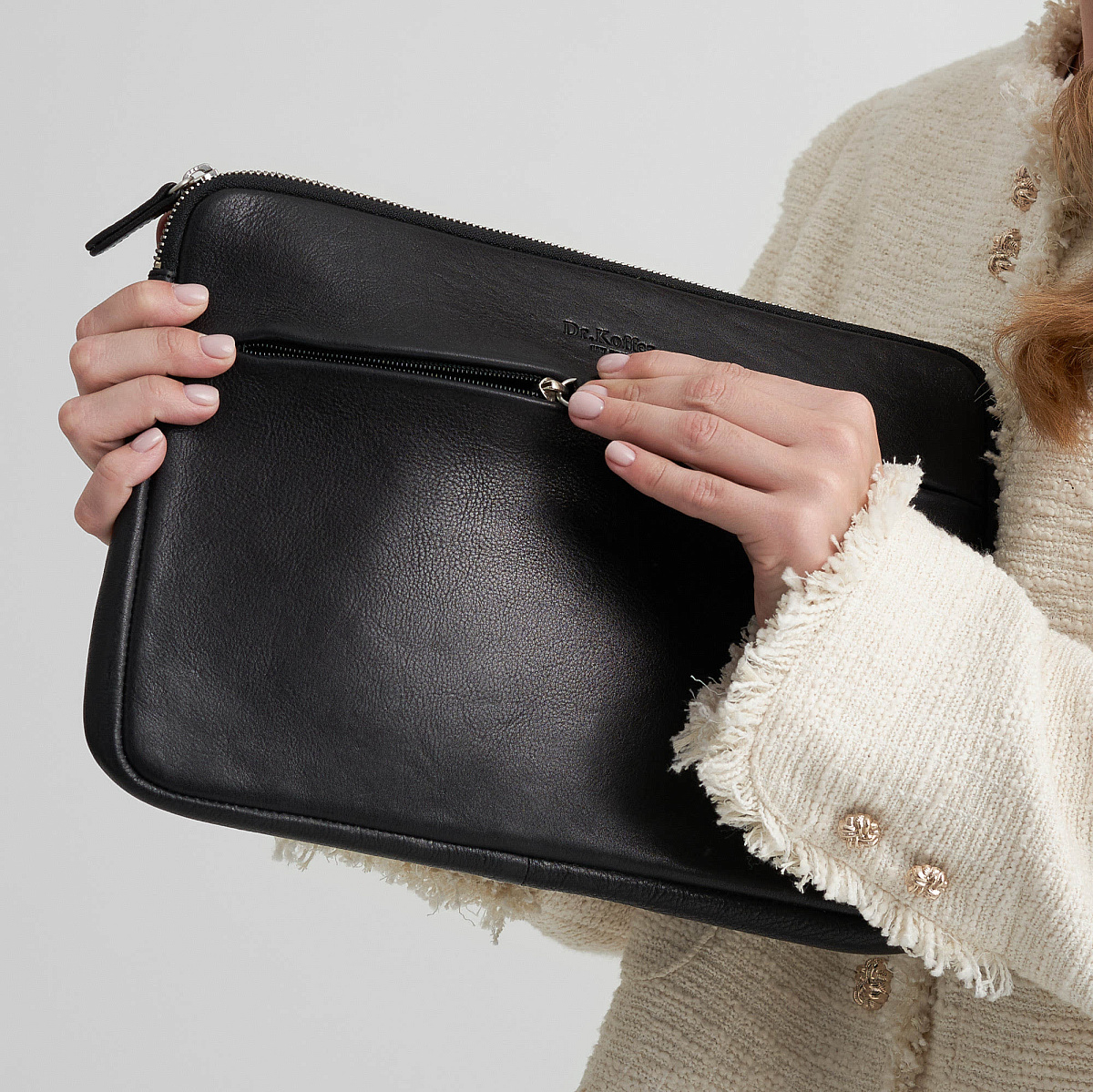 Папка для документов Dr. Koffer из натуральной кожи