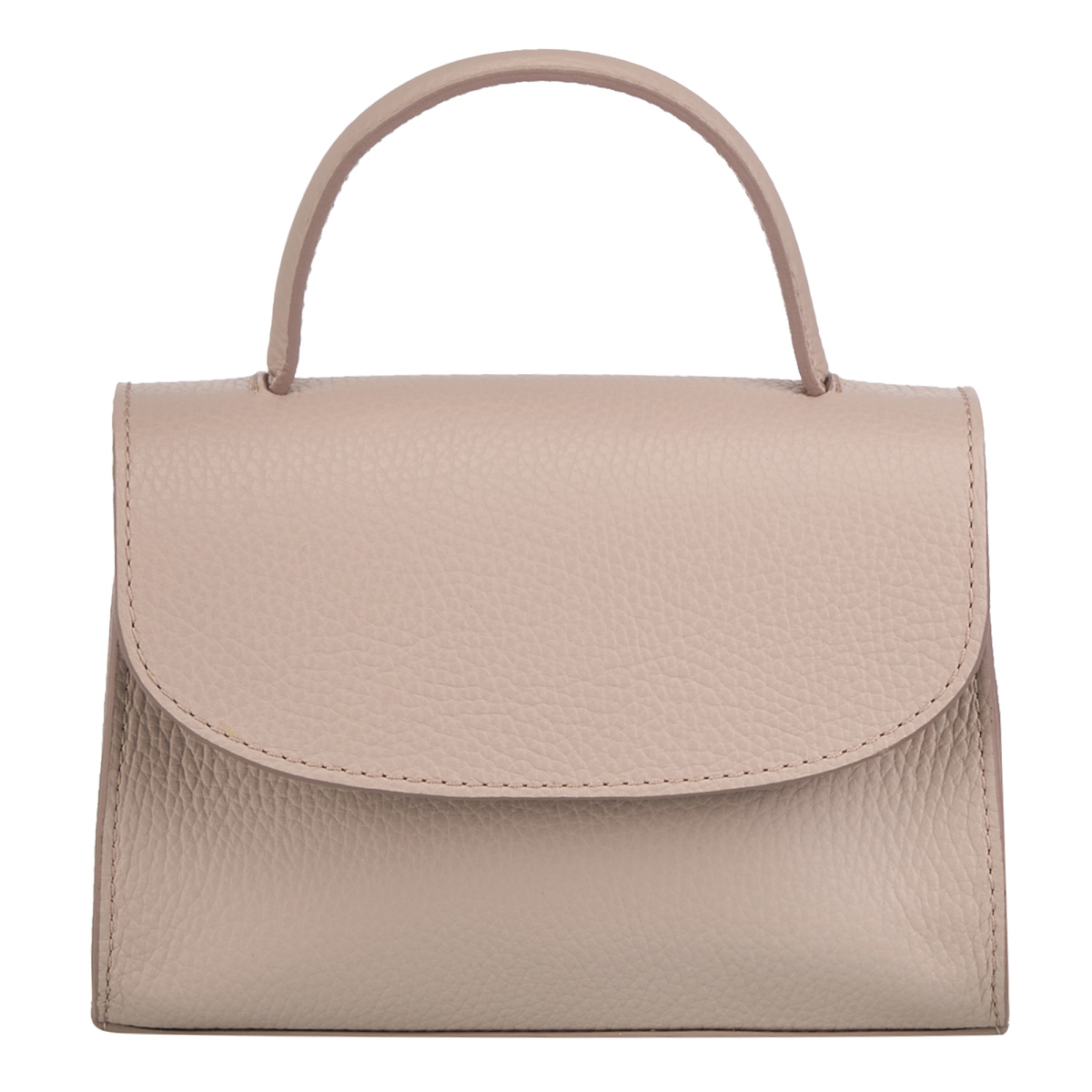 Женская сумка Dr. Koffer из натуральной кожи бежевая