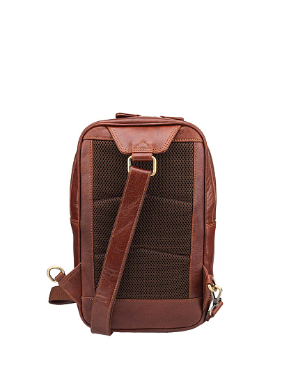 Рюкзак Dr.Koffer из натуральной кожи светло-коричневый