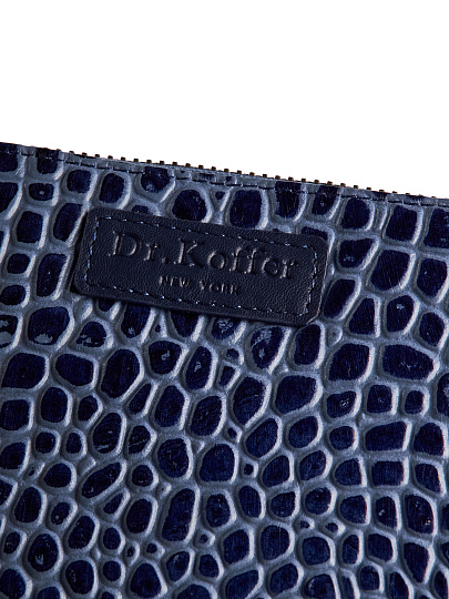 Портмоне Dr.Koffer из натуральной кожи фиолетовое