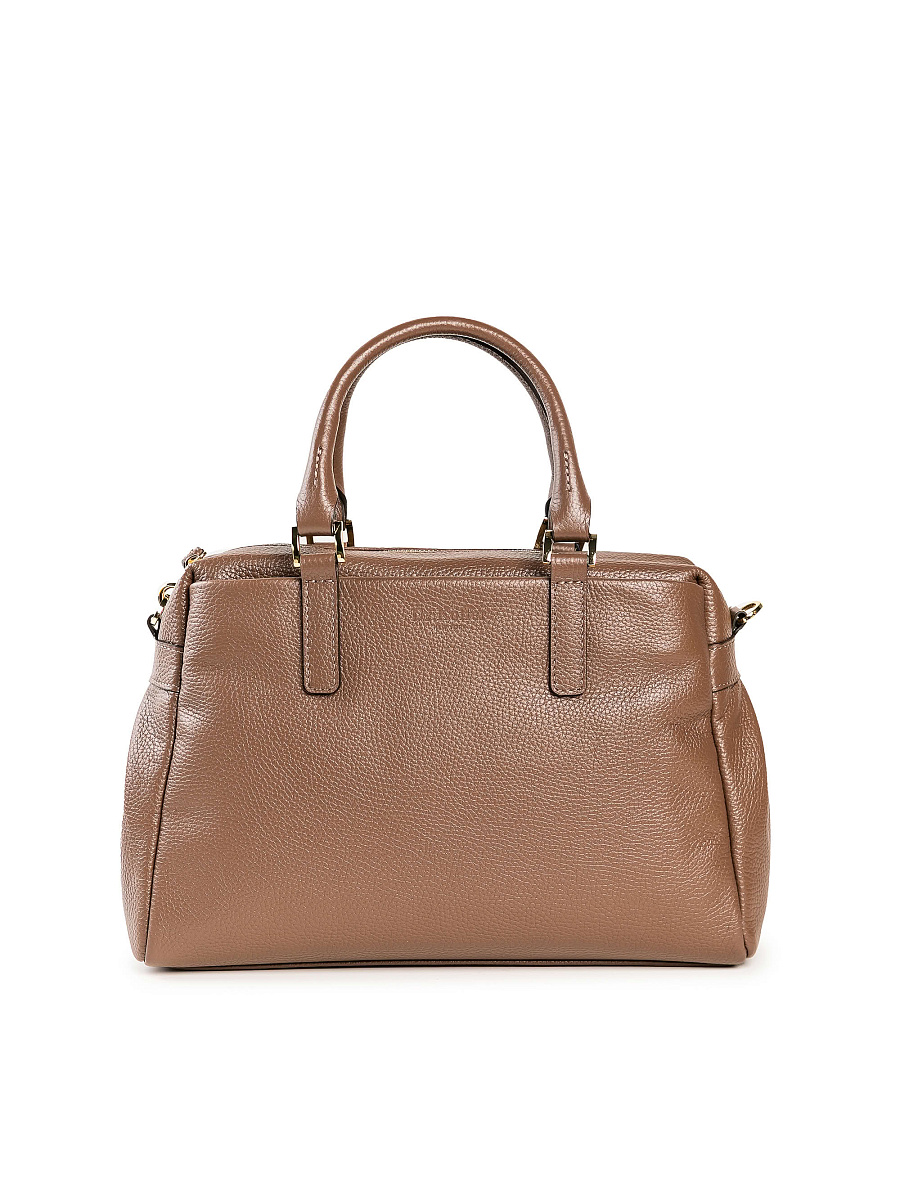 Женская сумка Dr. Koffer из натуральной кожи коричневая