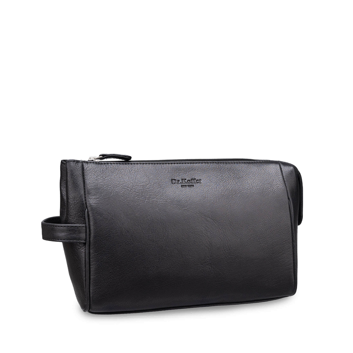 Несессер Dr. Koffer из натуральной кожи черный