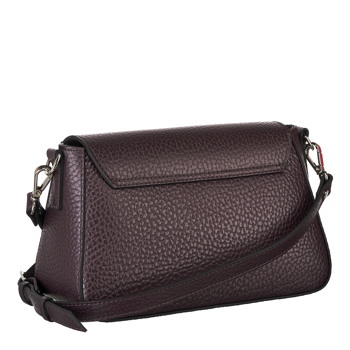 Женская сумка Dr. Koffer из натуральной кожи фиолетовая