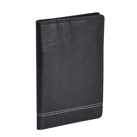 Обложка для паспорта/автодок из натуральной кожи Dr. Koffer