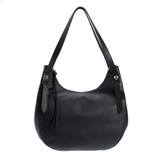 Женская сумка Dr.Koffer из натуральной кожи черная