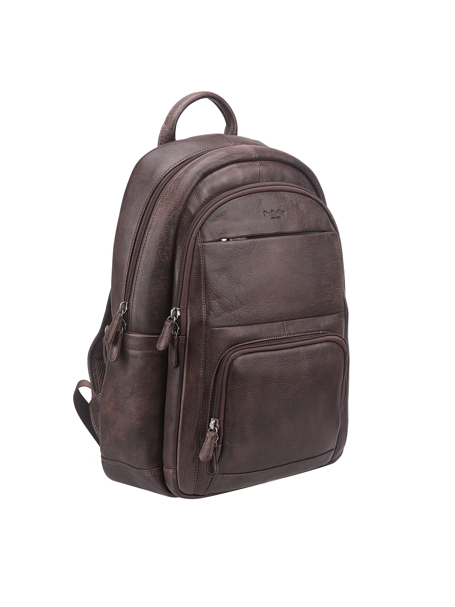 Рюкзак Dr. Koffer из натуральной кожи коричневый