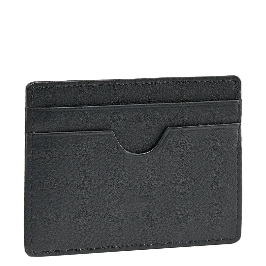 Кредитница Dr.Koffer из натуральной кожи синяя