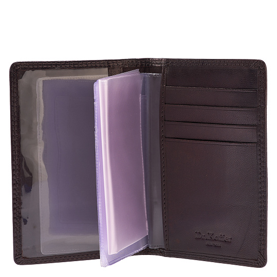 Обложка для автодокументов из натуральной кожи Dr. Koffer