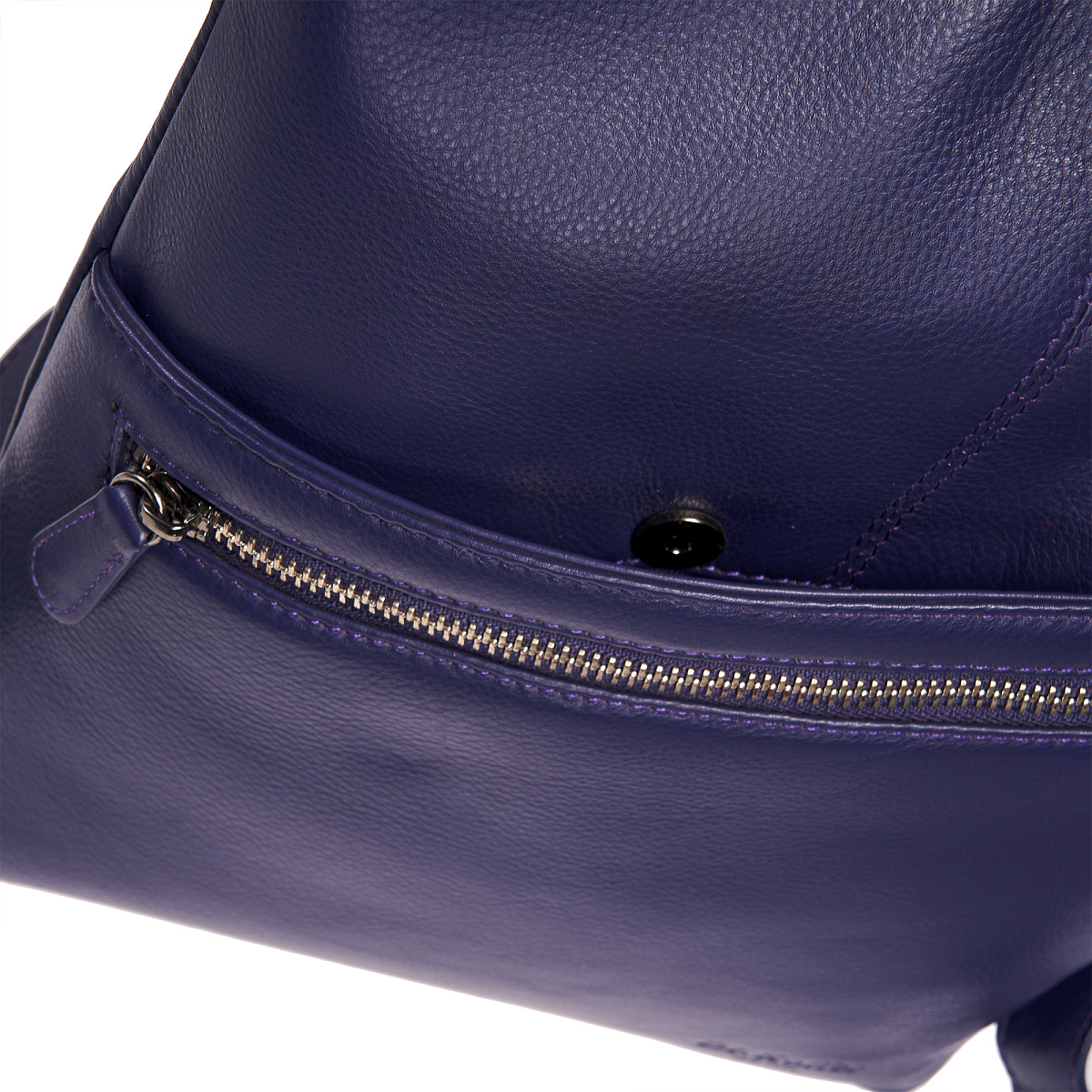 Рюкзак Dr.Koffer из натуральной кожи синий