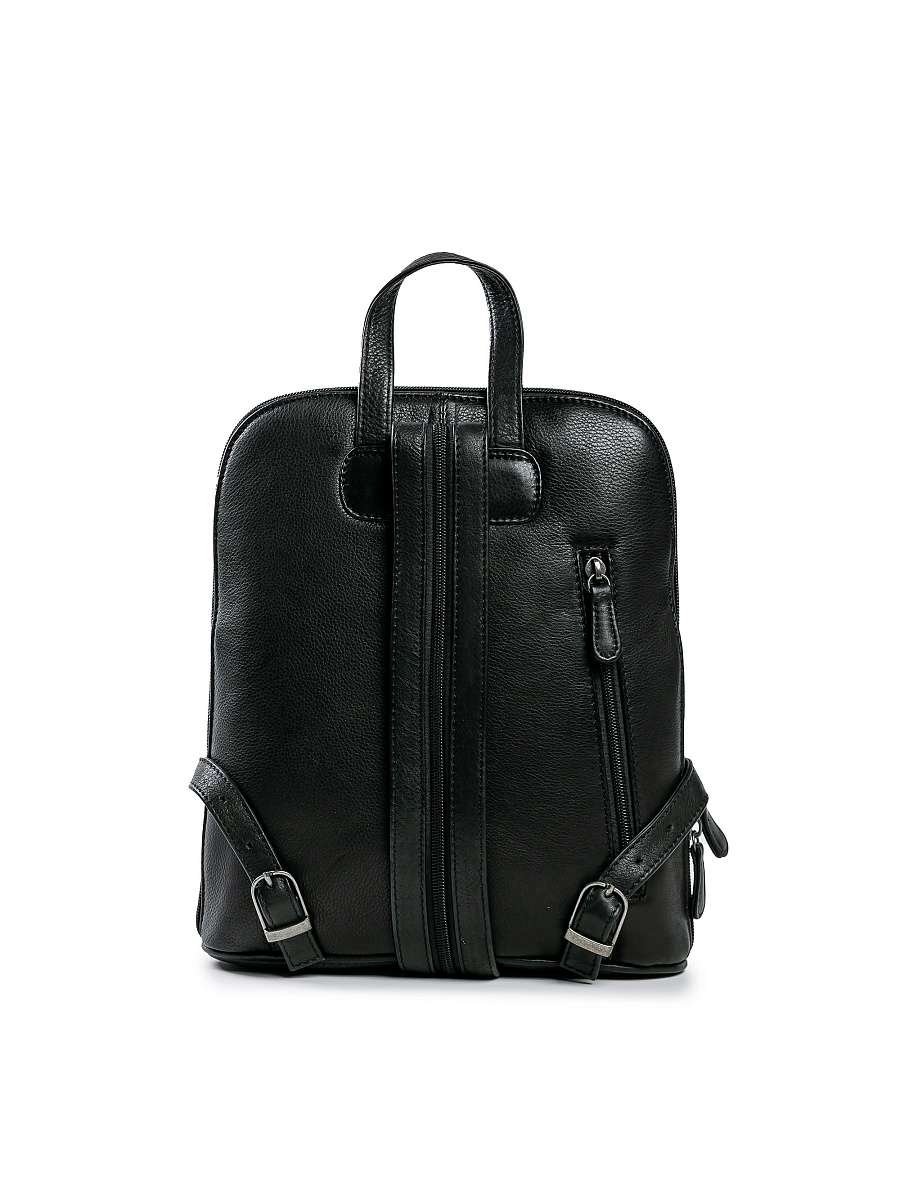 Рюкзак Dr.Koffer из натуральной кожи черный