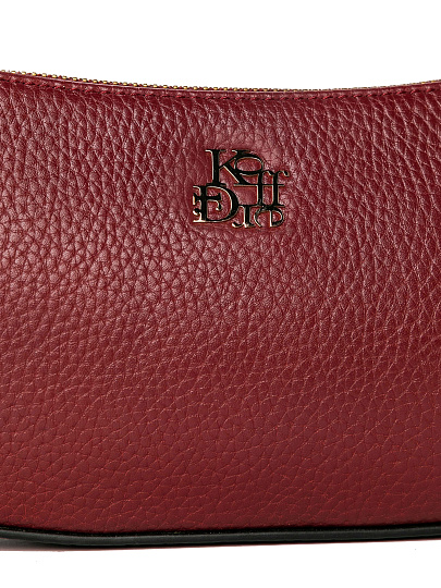 Женская сумка Dr. Koffer из натуральной кожи бордовая