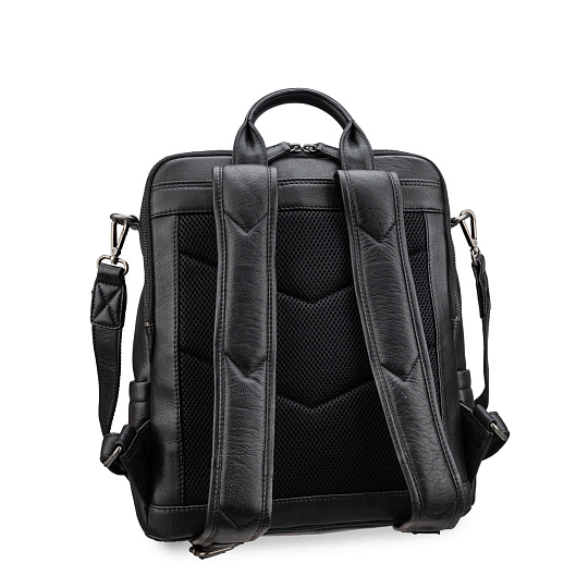 Рюкзак Dr.Koffer из натуральной кожи черный