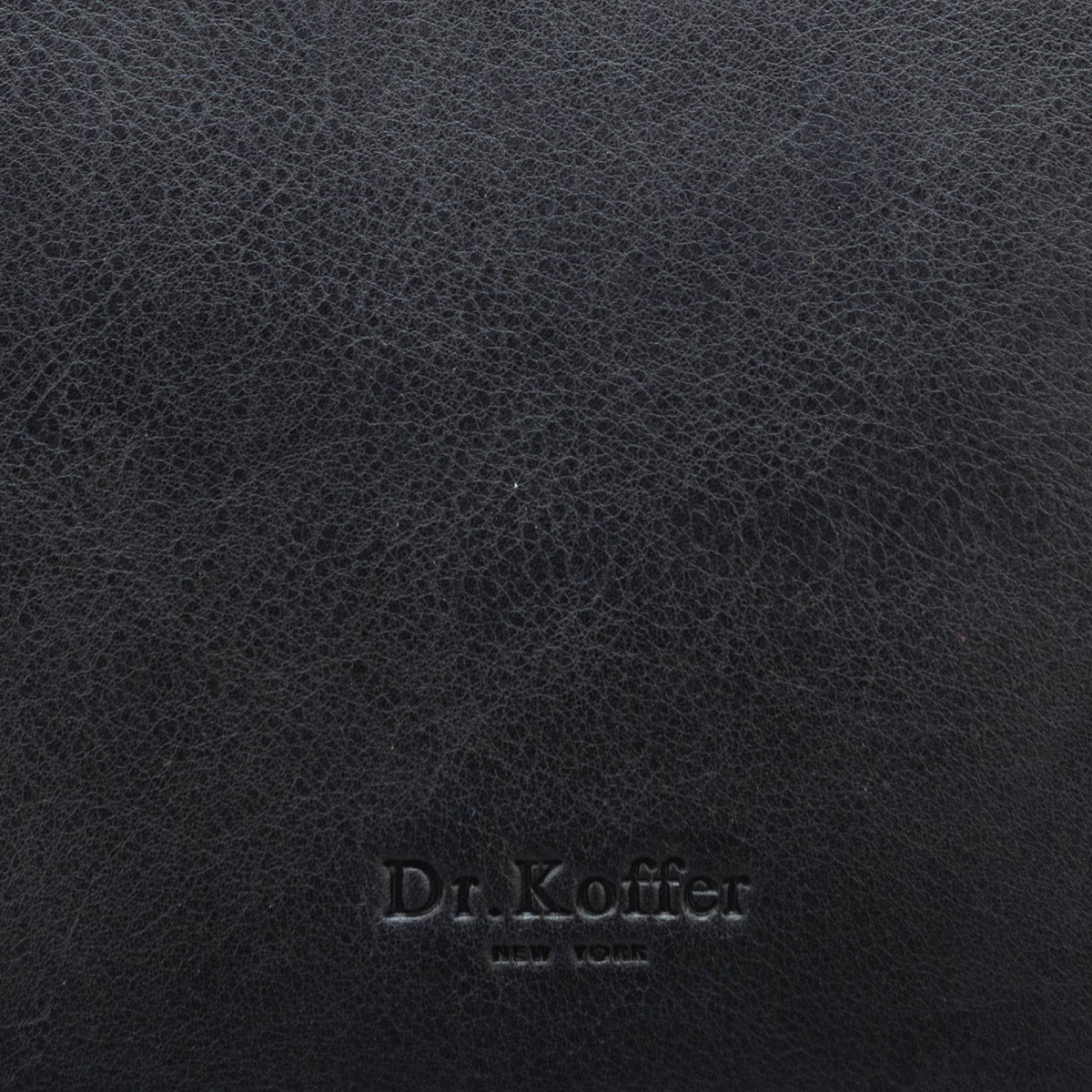 Женская сумка Dr.Koffer из натуральной кожи чёрная