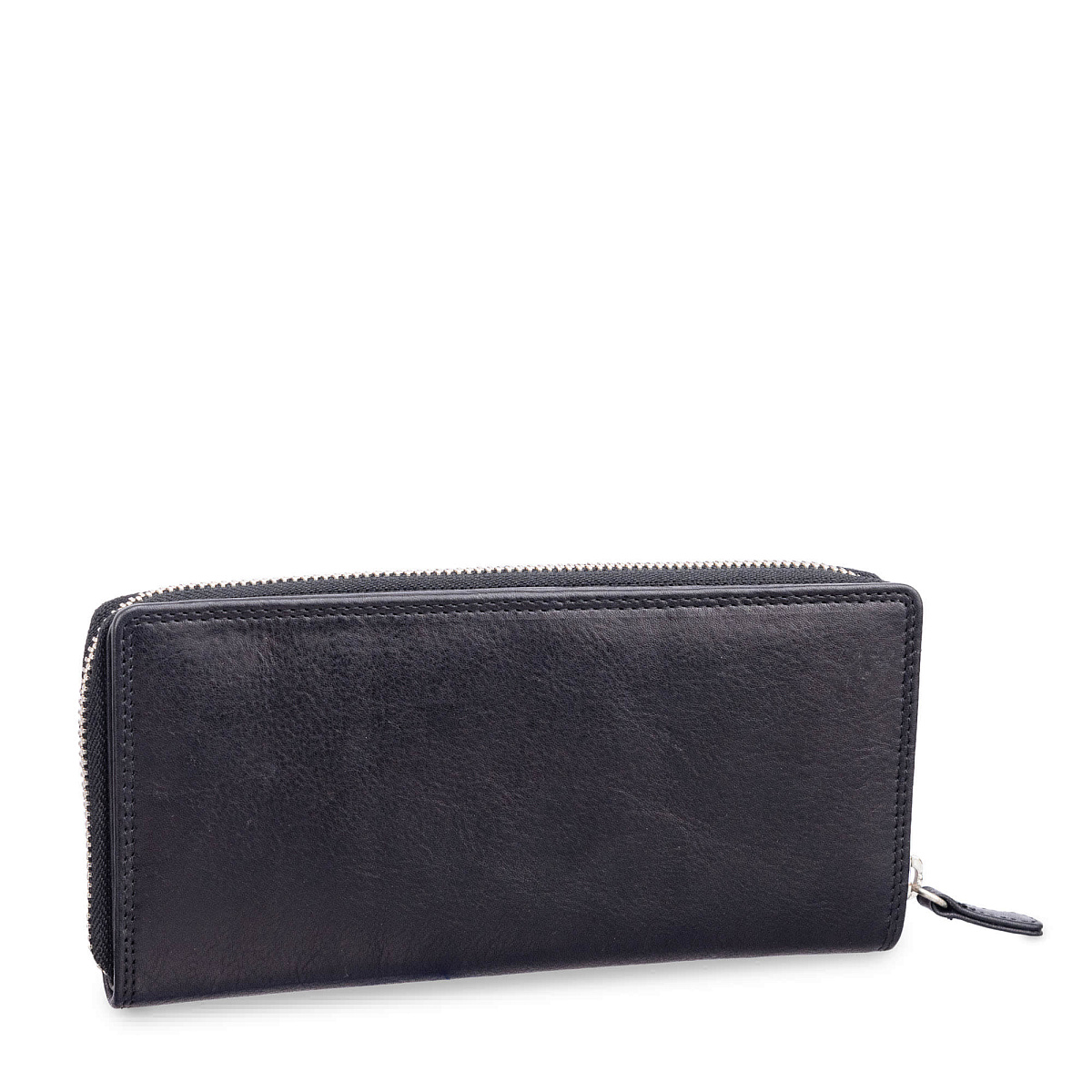 Портмоне Dr.Koffer из натуральной кожи черное