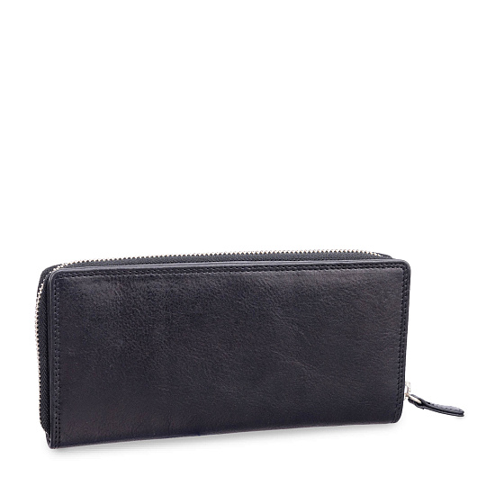 Портмоне Dr.Koffer из натуральной кожи черное