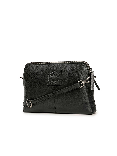 Женская сумка Dr.Koffer из натуральной кожи черная