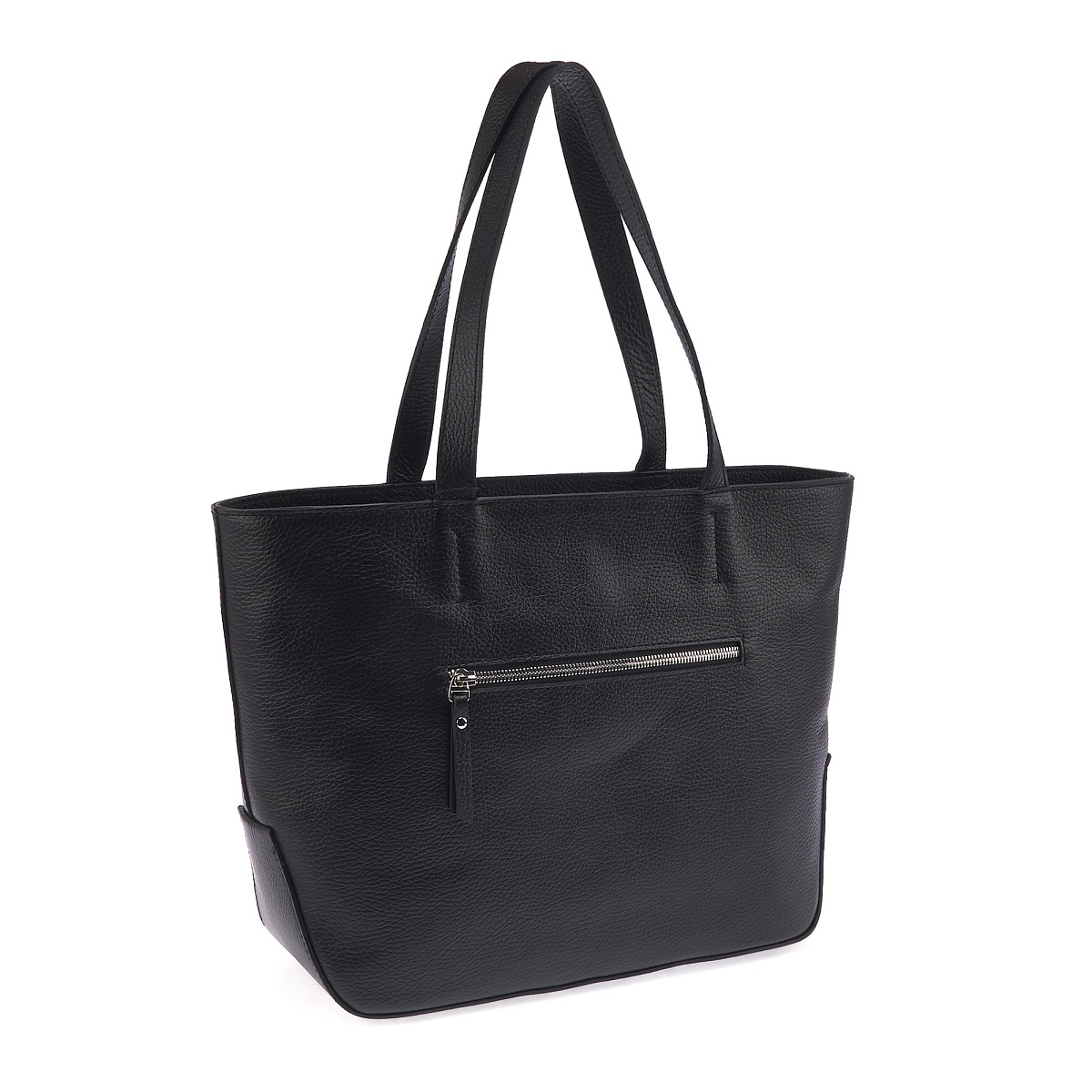 Женская сумка Dr. Koffer из натуральной кожи черная