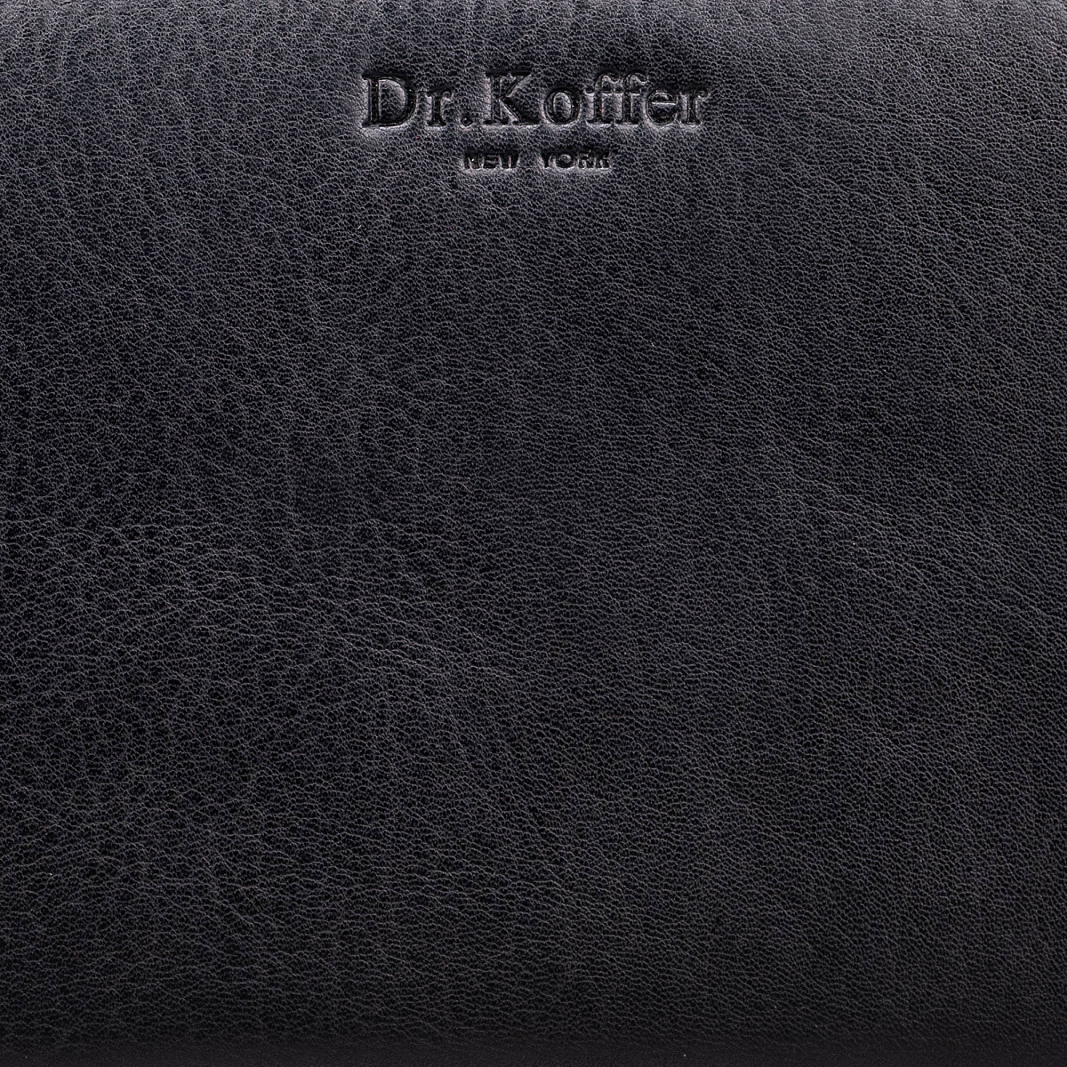 Портмоне Dr.Koffer из натуральной кожи черное