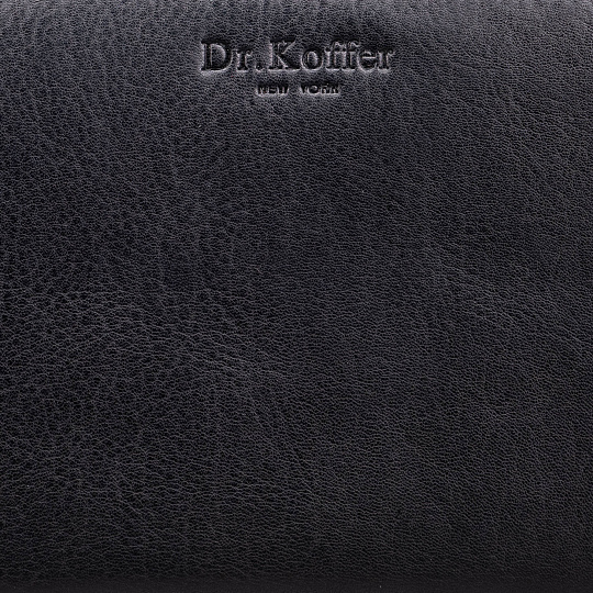 Портмоне Dr.Koffer из натуральной кожи черное