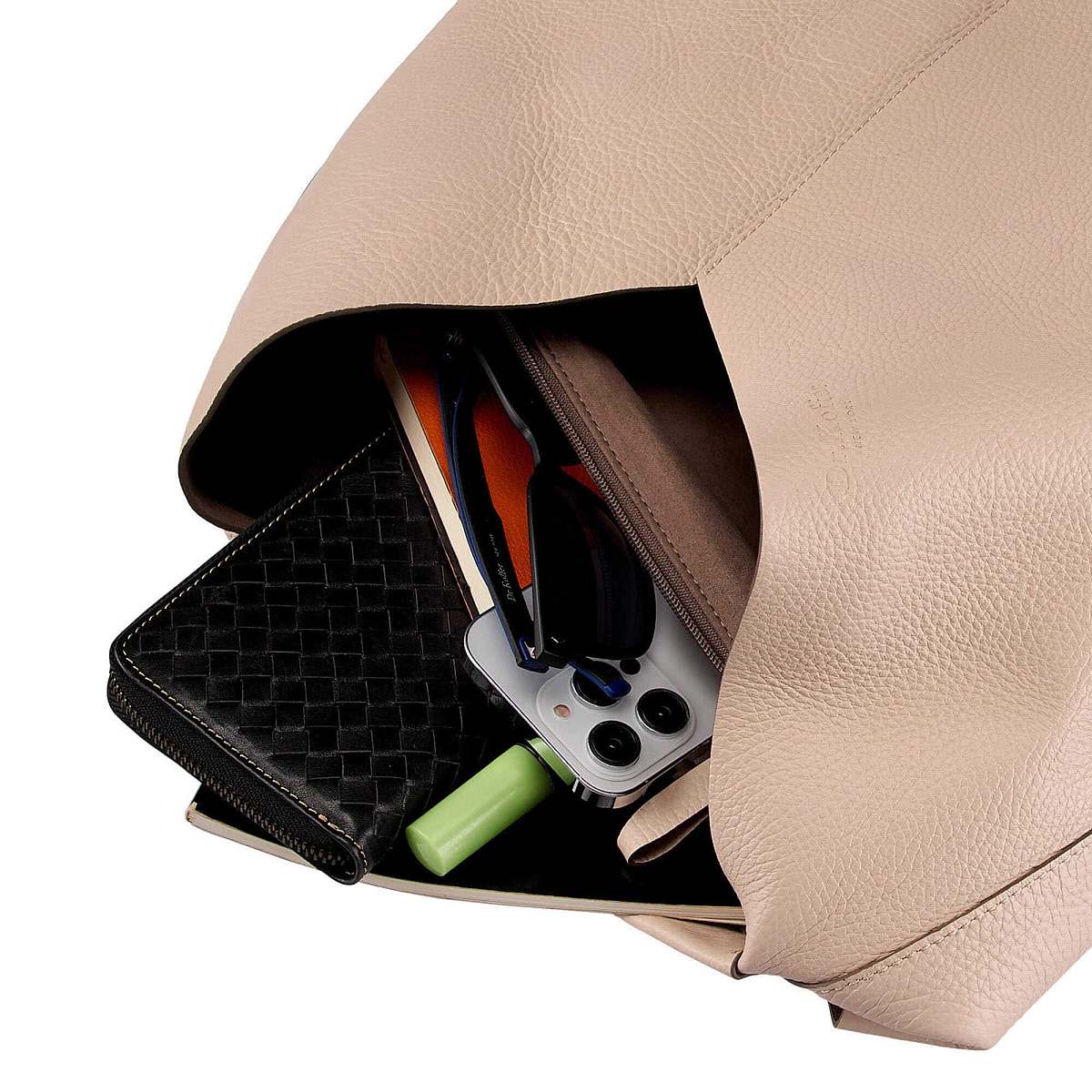 Женская сумка Dr.Koffer из натуральной кожи розовая