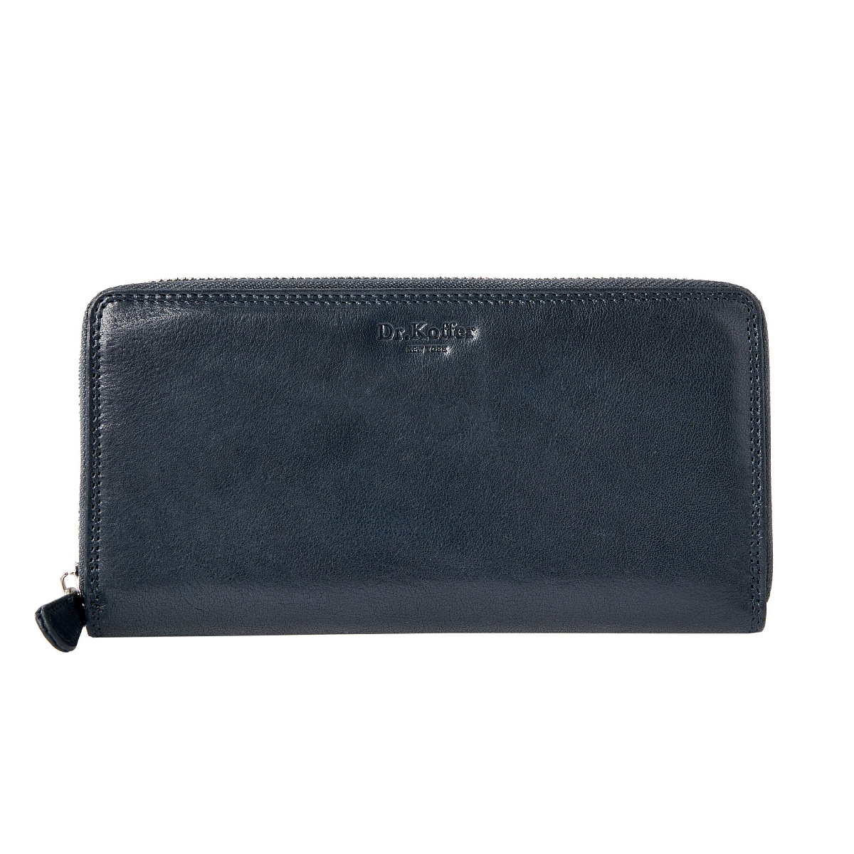 Портмоне Dr.Koffer из натуральной кожи синее