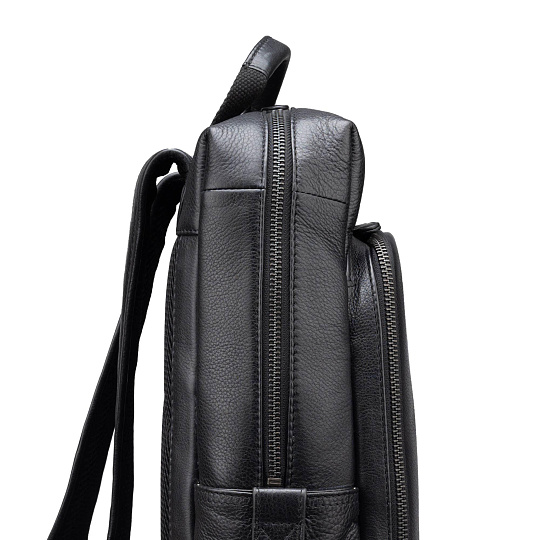 Рюкзак Dr.Koffer из натуральной кожи черный