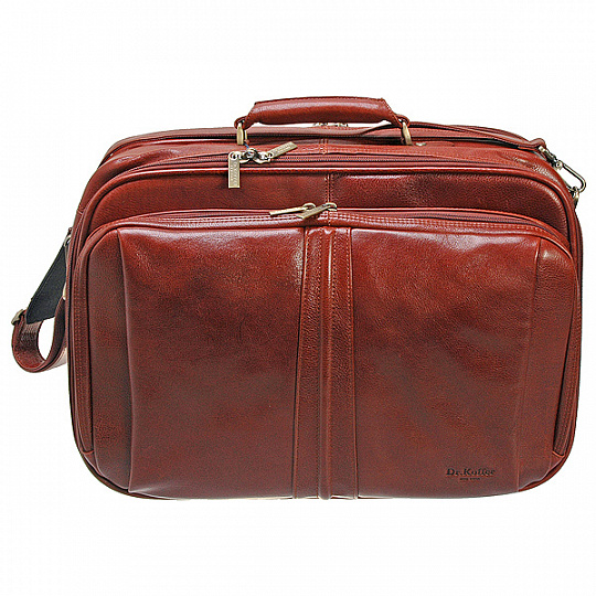 Дорожная сумка-портфель с отделениями на молнии Dr.Koffer B281081-02-05